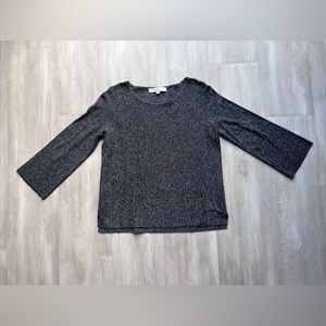 3/4 length sleeve sparkle blouse